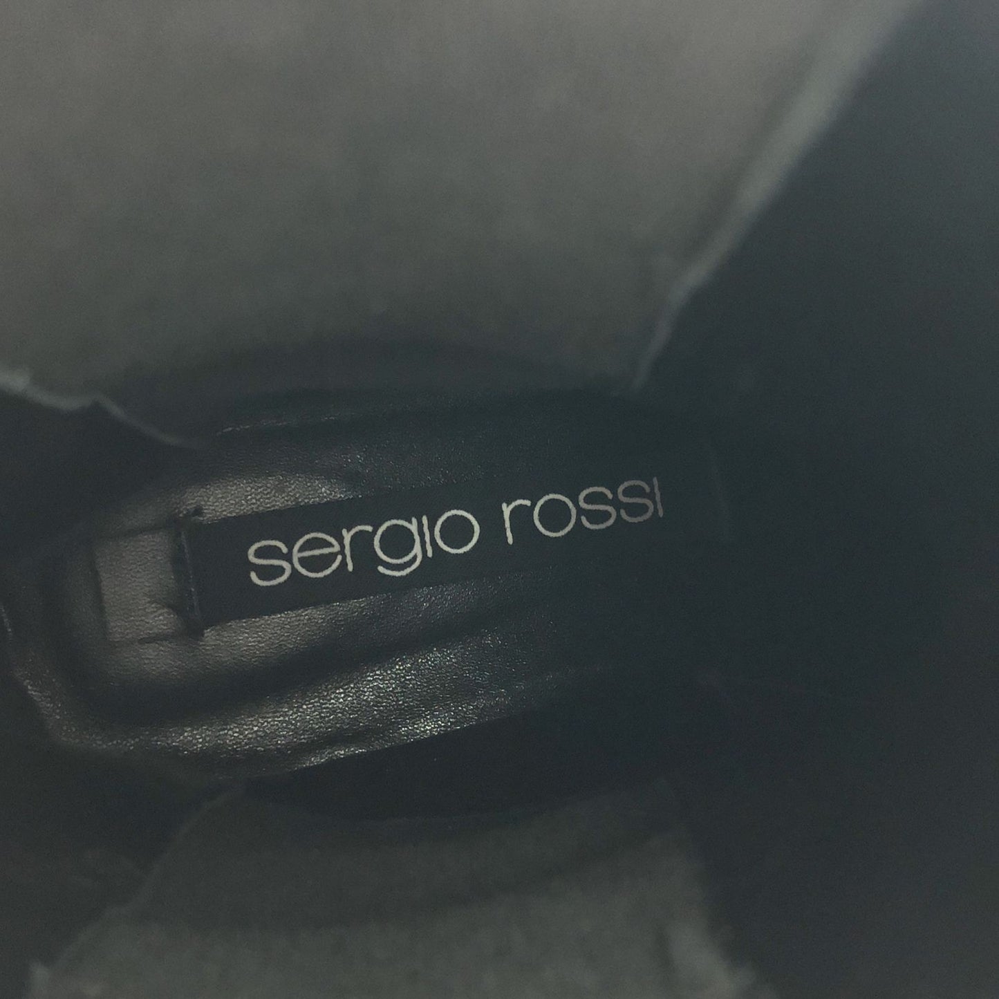 Sergio Rossi Black Leather Boots - Timeless Elegance