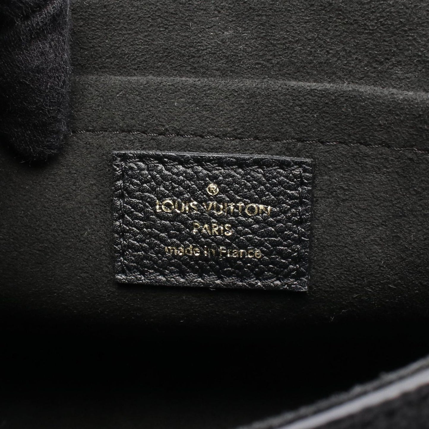 Louis Vuitton Vavin BB Shoulder Bag in Noir Monogram Leather