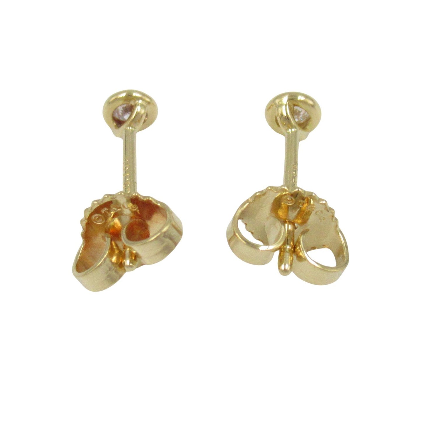 TIFFANY & CO By The Yard Diamond Earrings in 18K Yellow Gold