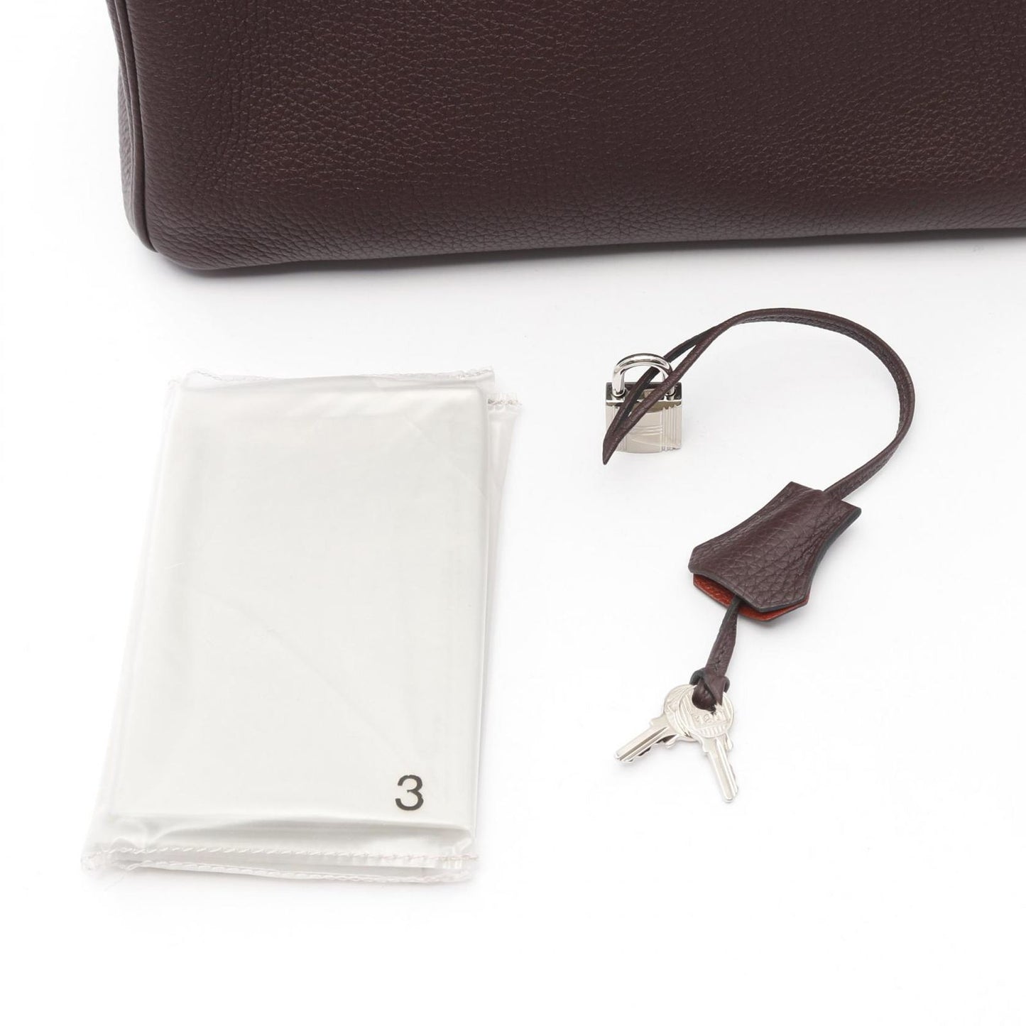 HERMES Birkin 30 Verso Rouge Serre Brick Handbag - Exquisite Craftsmanship