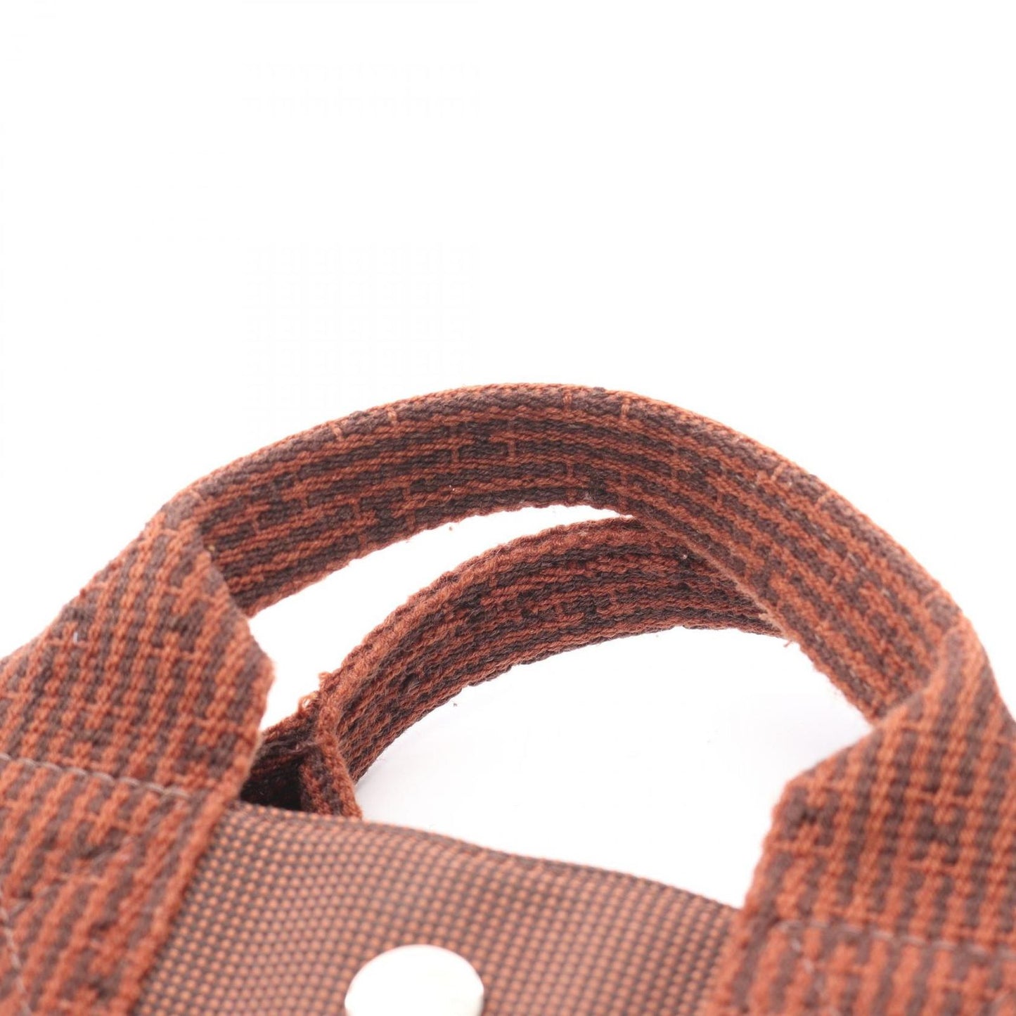 HERMES Élan Line PM Tote Bag in Brown Canvas - Exquisite Craftsmanship