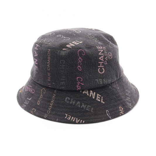 CHANEL Crusher Denim Bucket Hat - Timeless Elegance