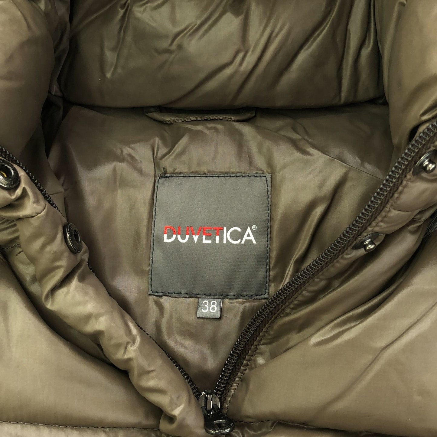 DUVETICA DENEB Down Coat in Rich Brown - Exquisite Craftsmanship