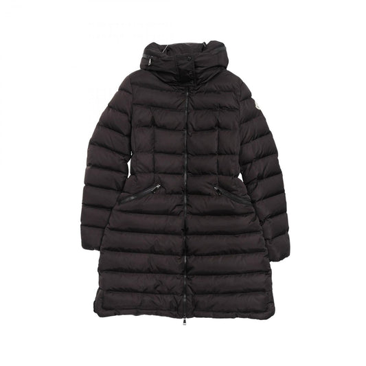 MONCLER FLAMMETTE Down Jacket - Black Nylon, Size S