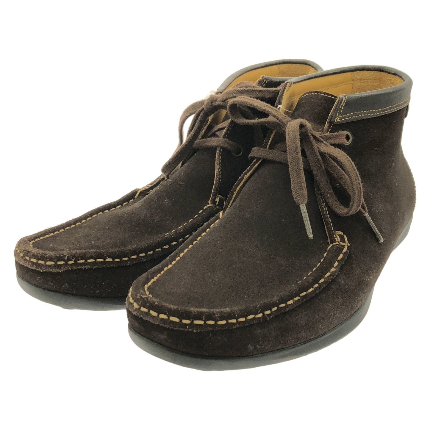 Paraboot Beige Suede Chukka Boots - Timeless Elegance