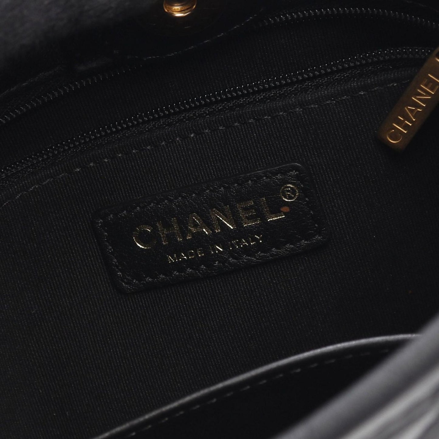 CHANEL Matelassé Hobo Shoulder Bag in Black Lambskin - AS4532