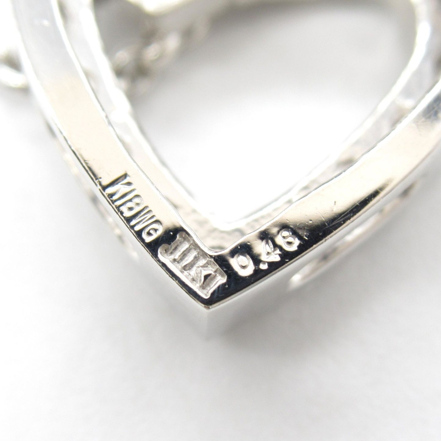 Elegant K18WG Diamond Necklace - 0.48ct Luxury Jewelry