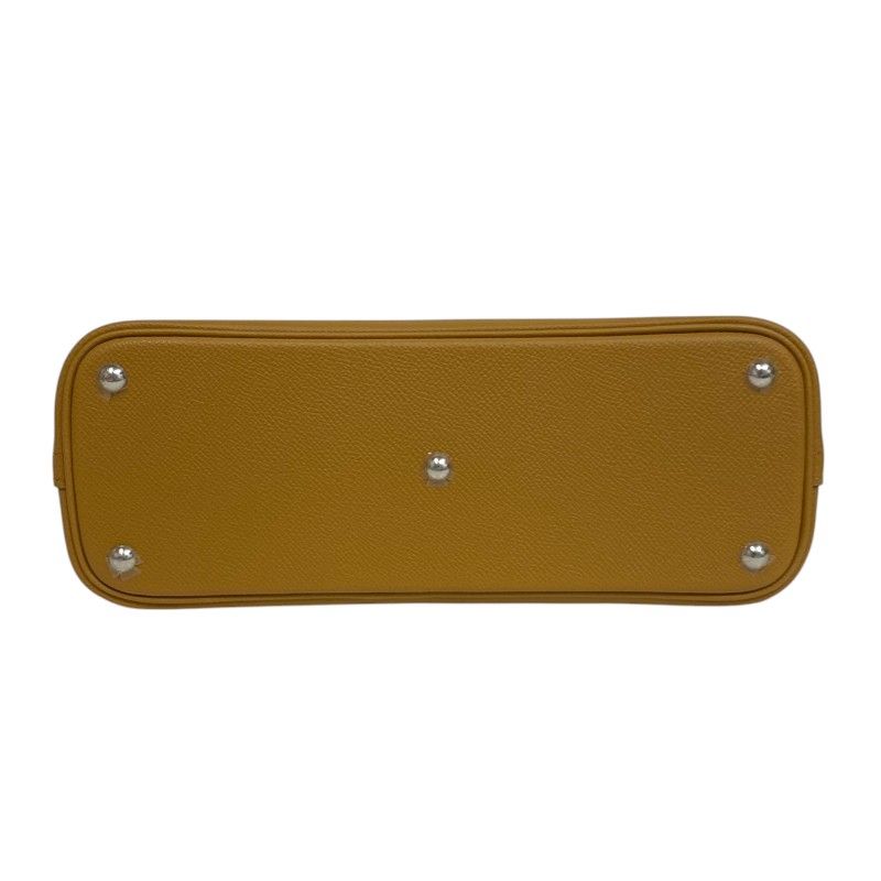 HERMES Bolide 27 Handbag in Sesame with Silver Hardware