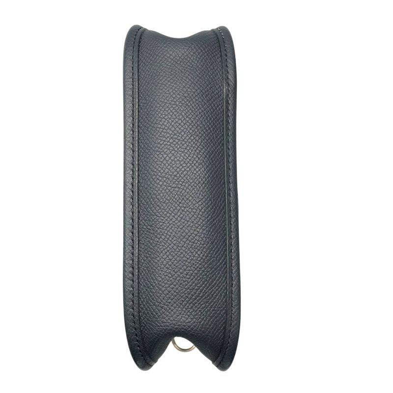 HERMES Évelyne TPM A刻 Black Leather Shoulder Bag for Women
