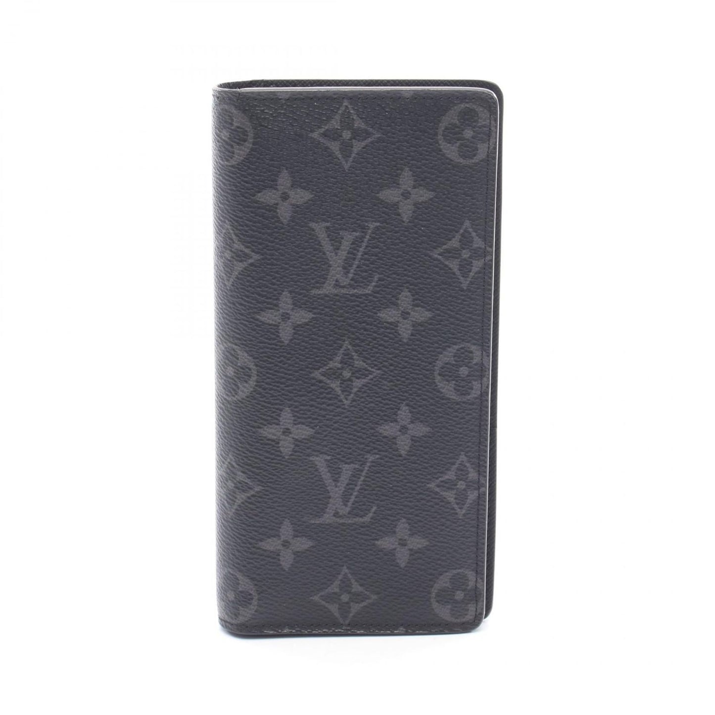 Louis Vuitton Monogram Eclipse Portefeuille Brazza Wallet