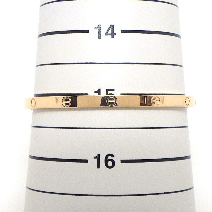 Cartier Love Bracelet Small Model B6047316 in K18 Pink Gold