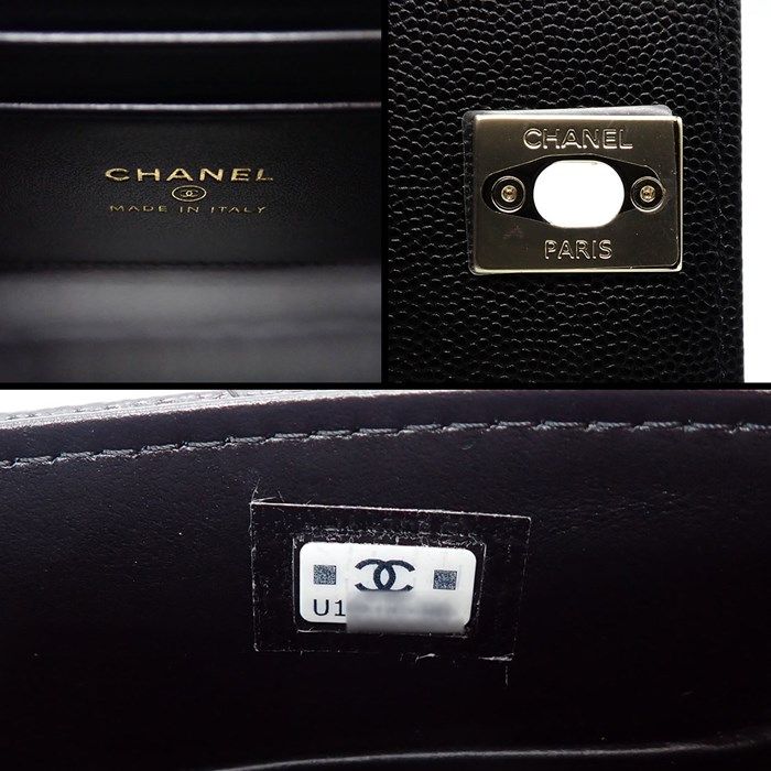 Chanel Coco Handle Extra Mini Handbag in Black Caviar Leather