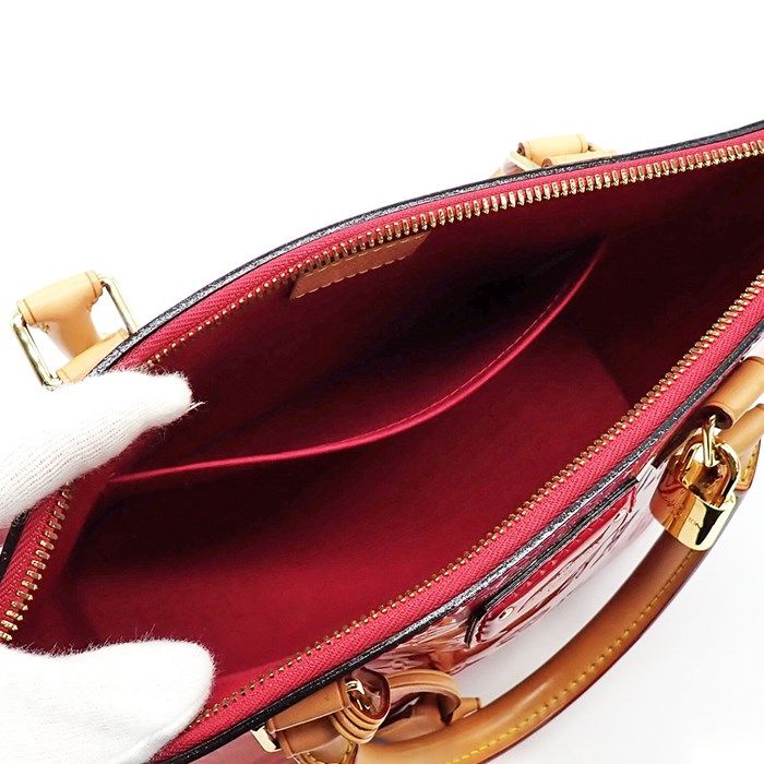 Louis Vuitton Montbello PM Handbag in Cherry Vernis - 2014 Edition