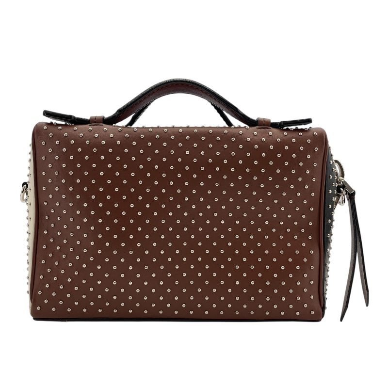 TOD’S GONCINI Multicolor Leather Shoulder Bag with Studs