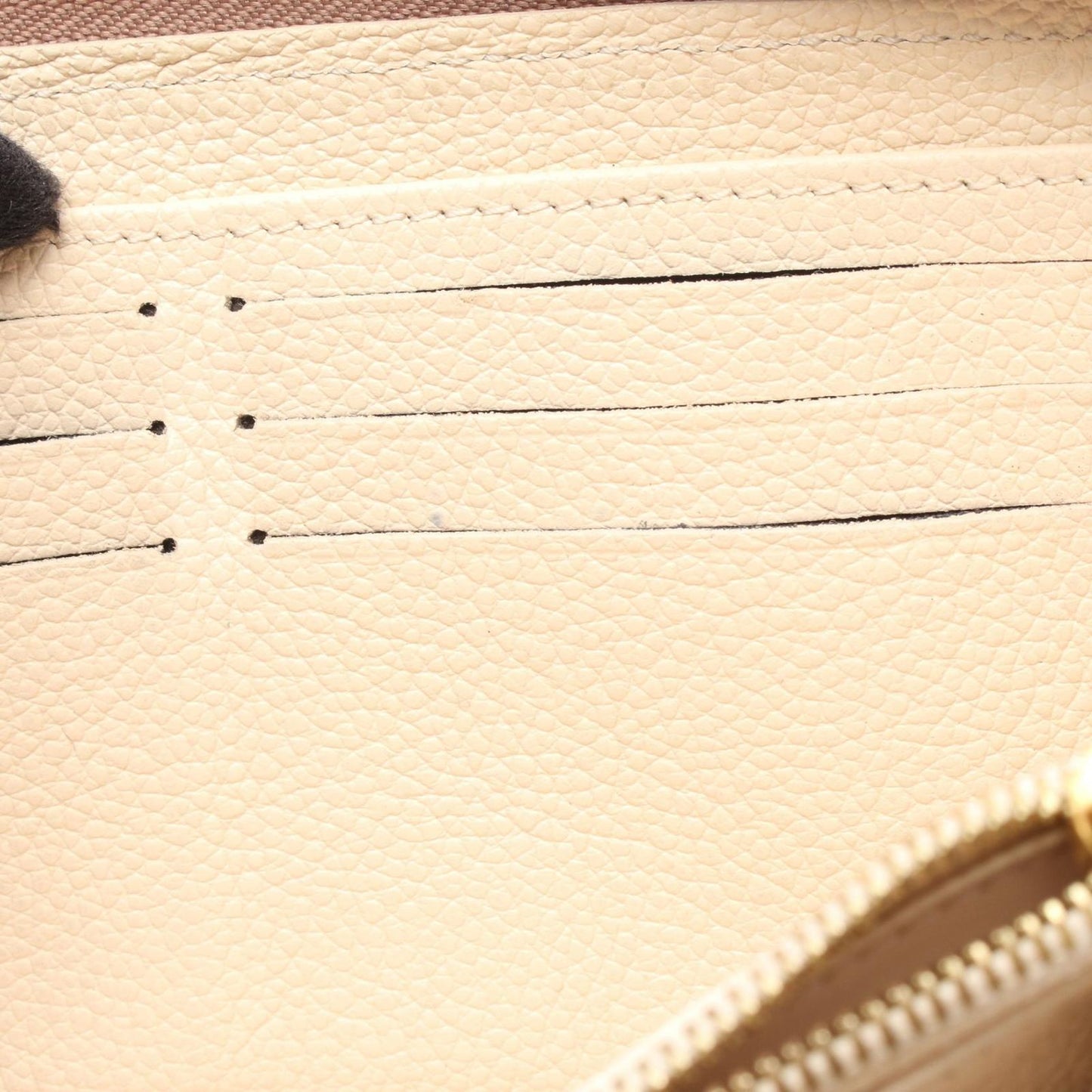 Louis Vuitton Zippy Wallet in Bi-Color Monogram Empreinte Leather