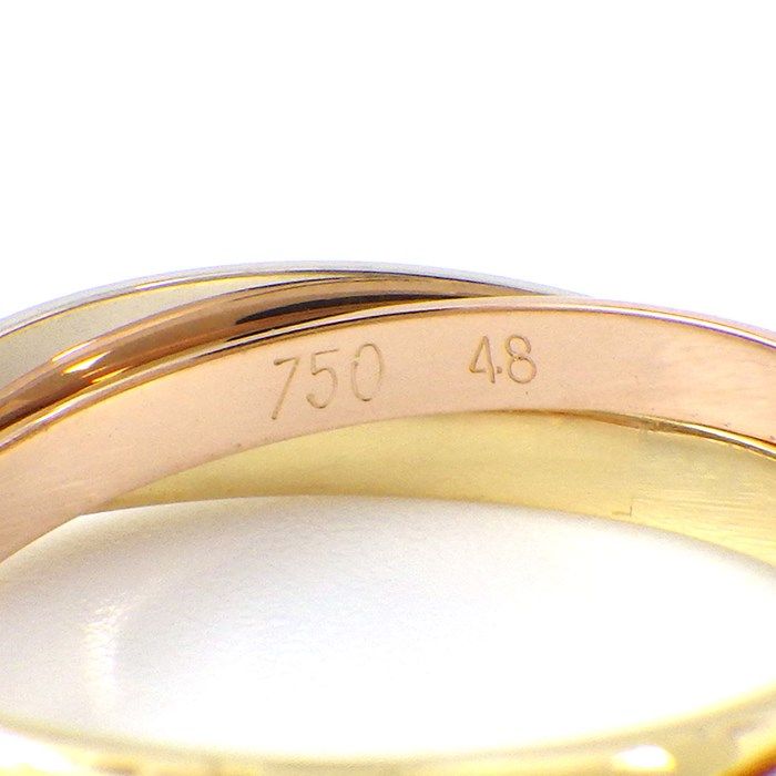 Cartier Trinity XS Ring in Tri-Color Gold - K18PG, K18WG, K18YG