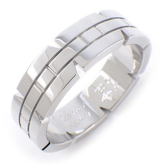 Cartier Tank Française K18WG Ring - Size 18.5 / #59