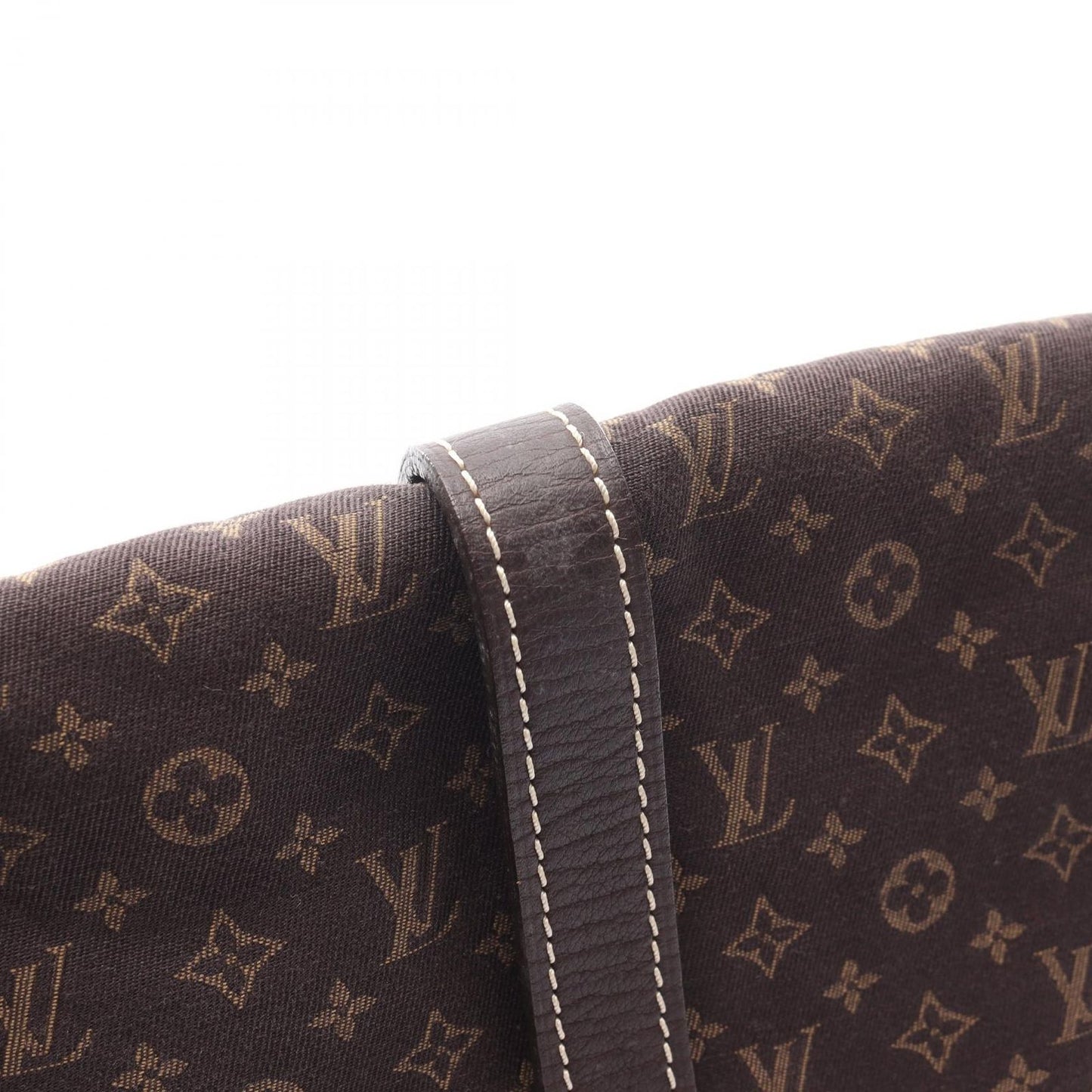 Louis Vuitton SoMure 30 Shoulder Bag in Ébène Canvas & Leather