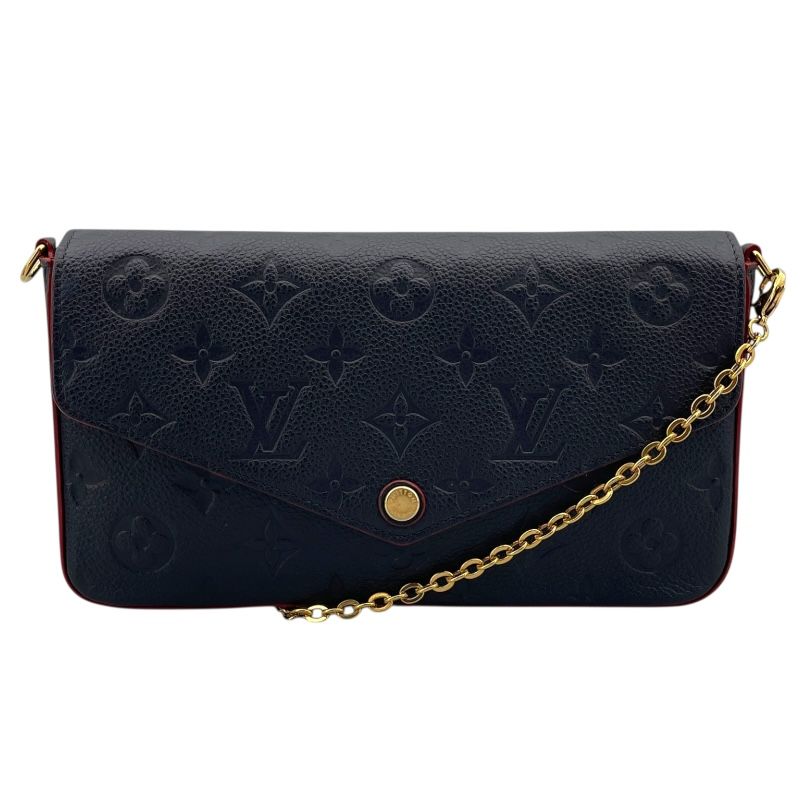 Louis Vuitton Pochette Felicie M64099 Navy/Marine Rouge