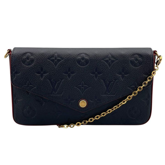 Louis Vuitton Pochette Felicie M64099 Navy/Marine Rouge
