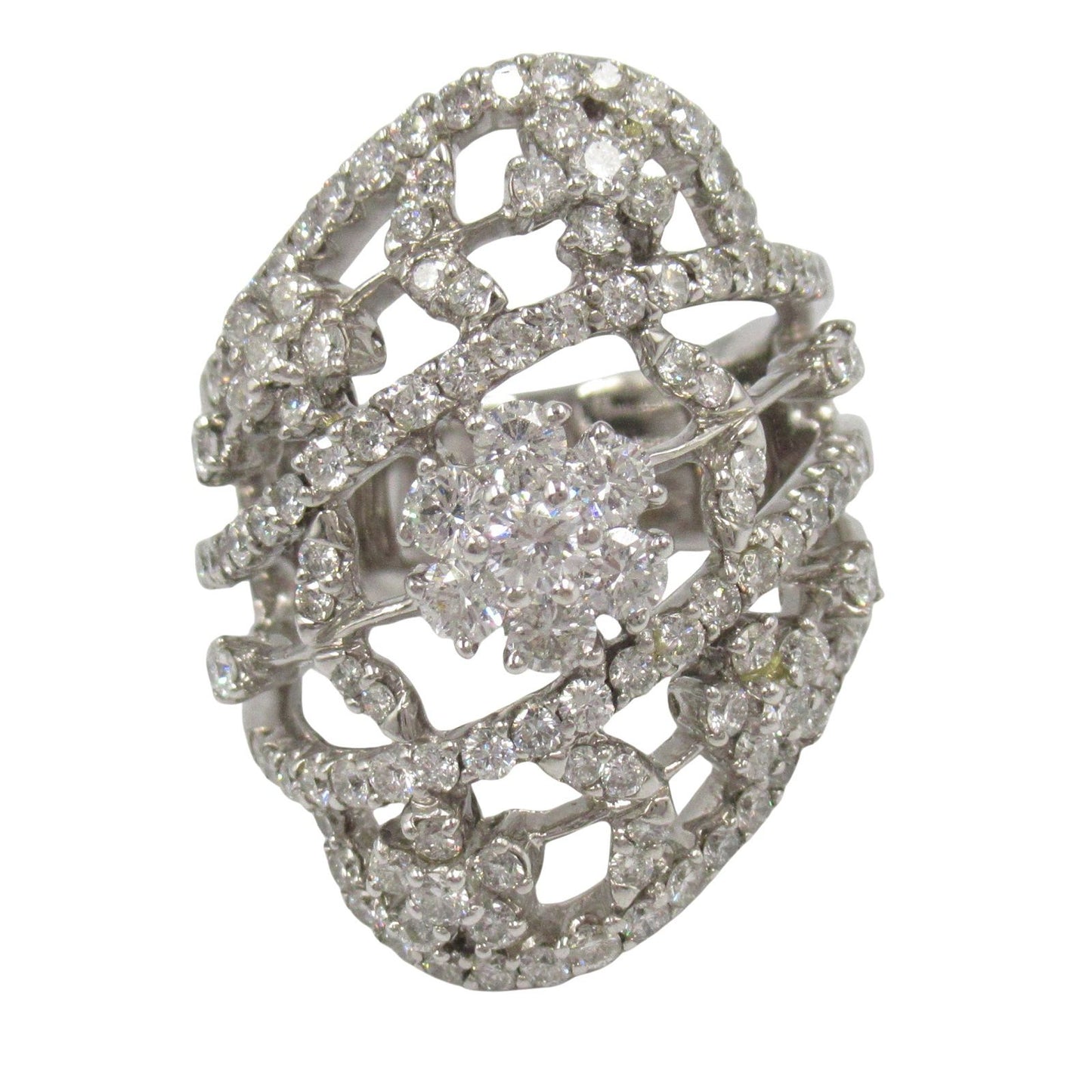 Exquisite K18WG Diamond Ring - 2.35ct Luxury Jewelry