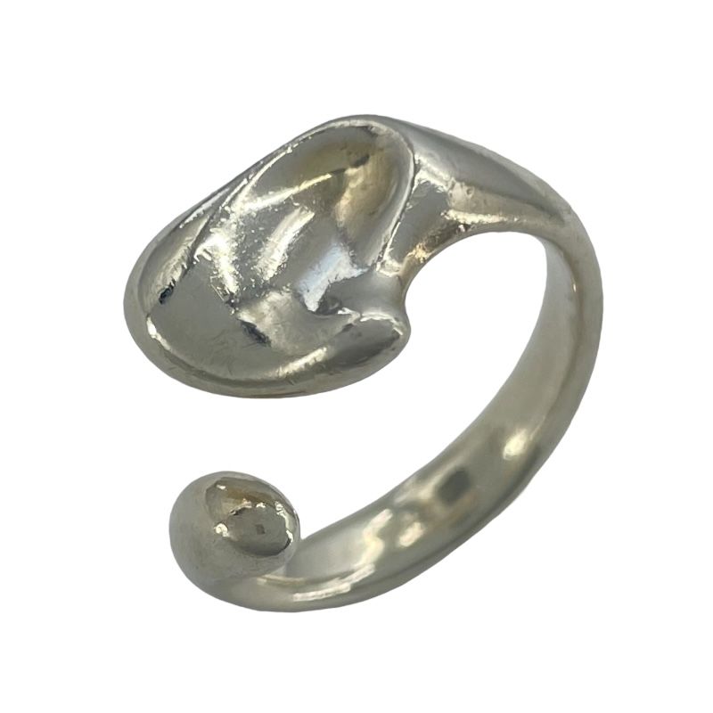 Tiffany & Co. Full Heart Ring in Sterling Silver - Size 8