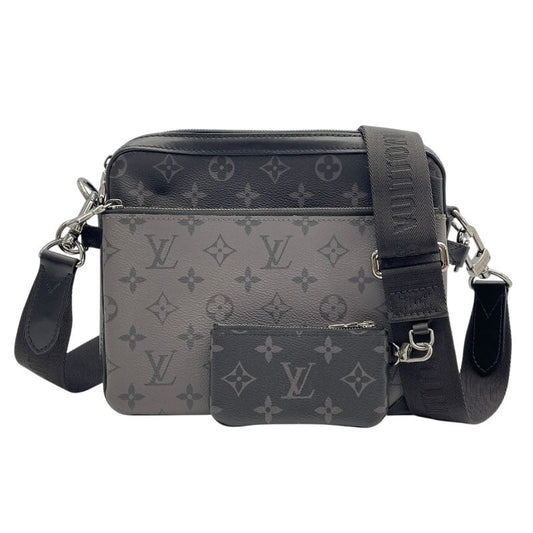 Louis Vuitton Trio Messenger Bag - Monogram Eclipse Black