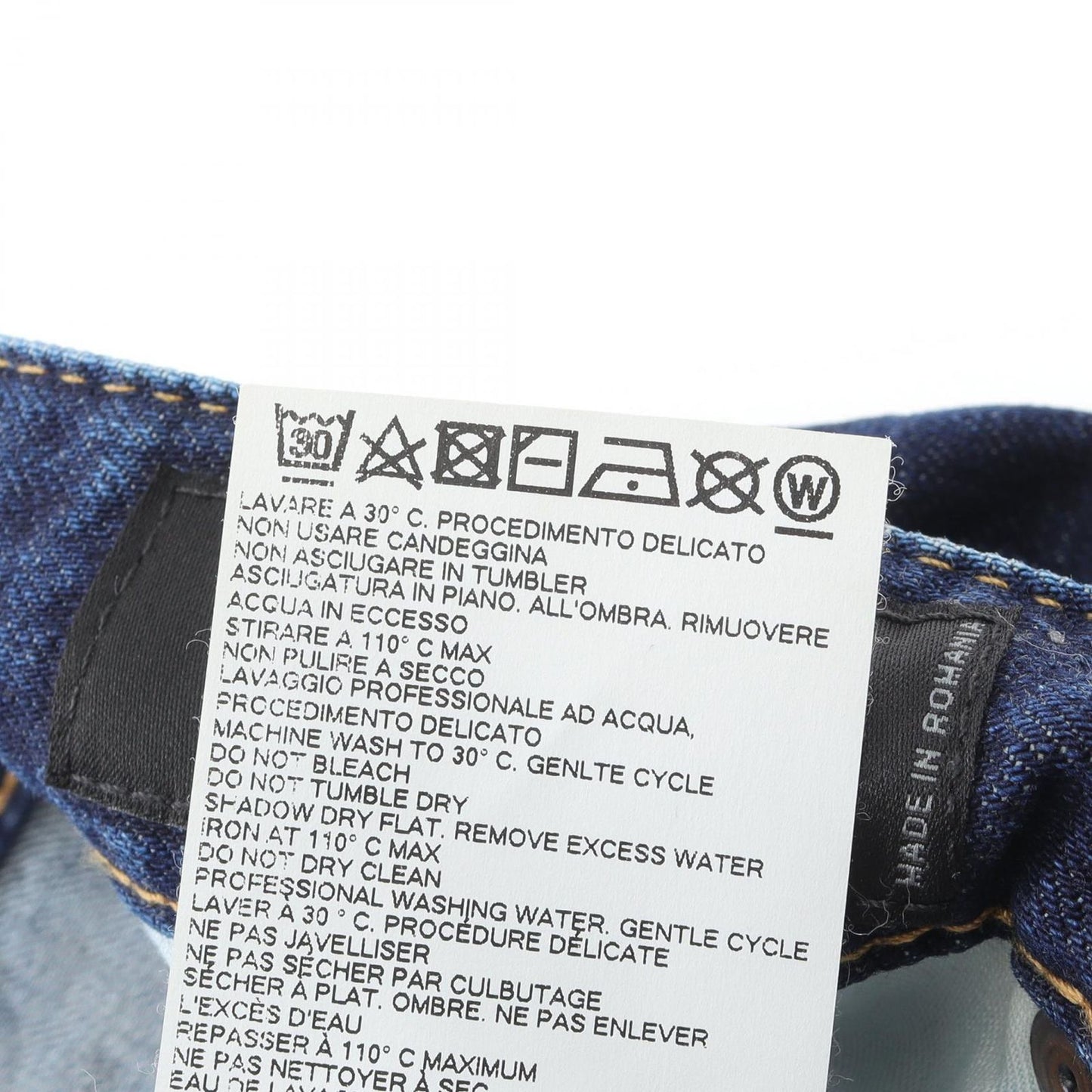 DSQUARED2 Indigo Blue Denim Pants - Timeless Elegance