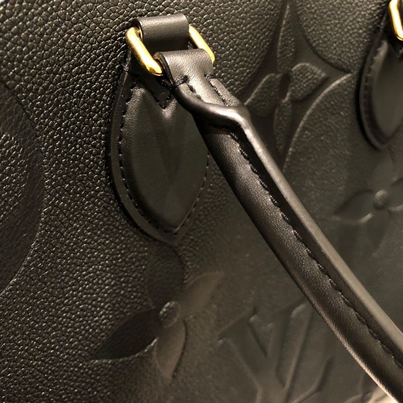 Louis Vuitton OnTheGo GM Black Monogram Empreinte Handbag
