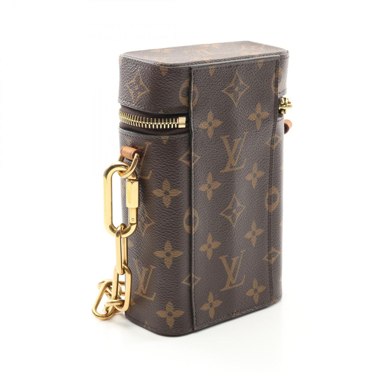 Louis Vuitton Monogram Fawn Box Shoulder Bag - Exquisite Craftsmanship
