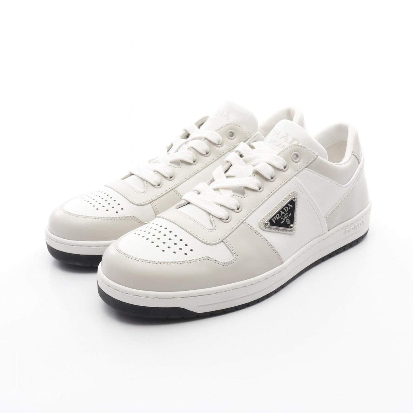 PRADA Downtown Sneakers - Exquisite Leather Craftsmanship
