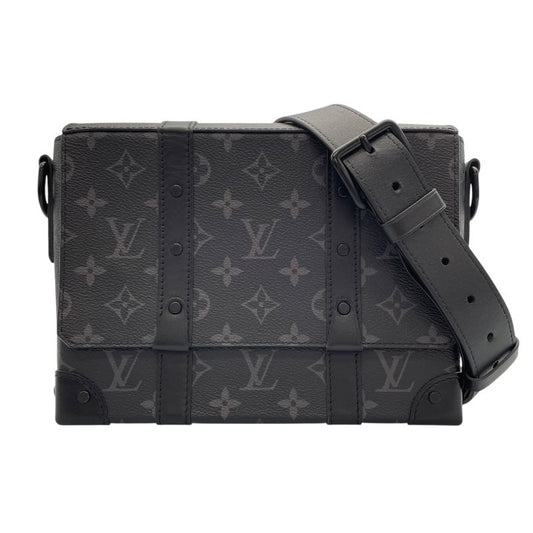 Louis Vuitton Monogram Eclipse Trunk Messenger PM - Black