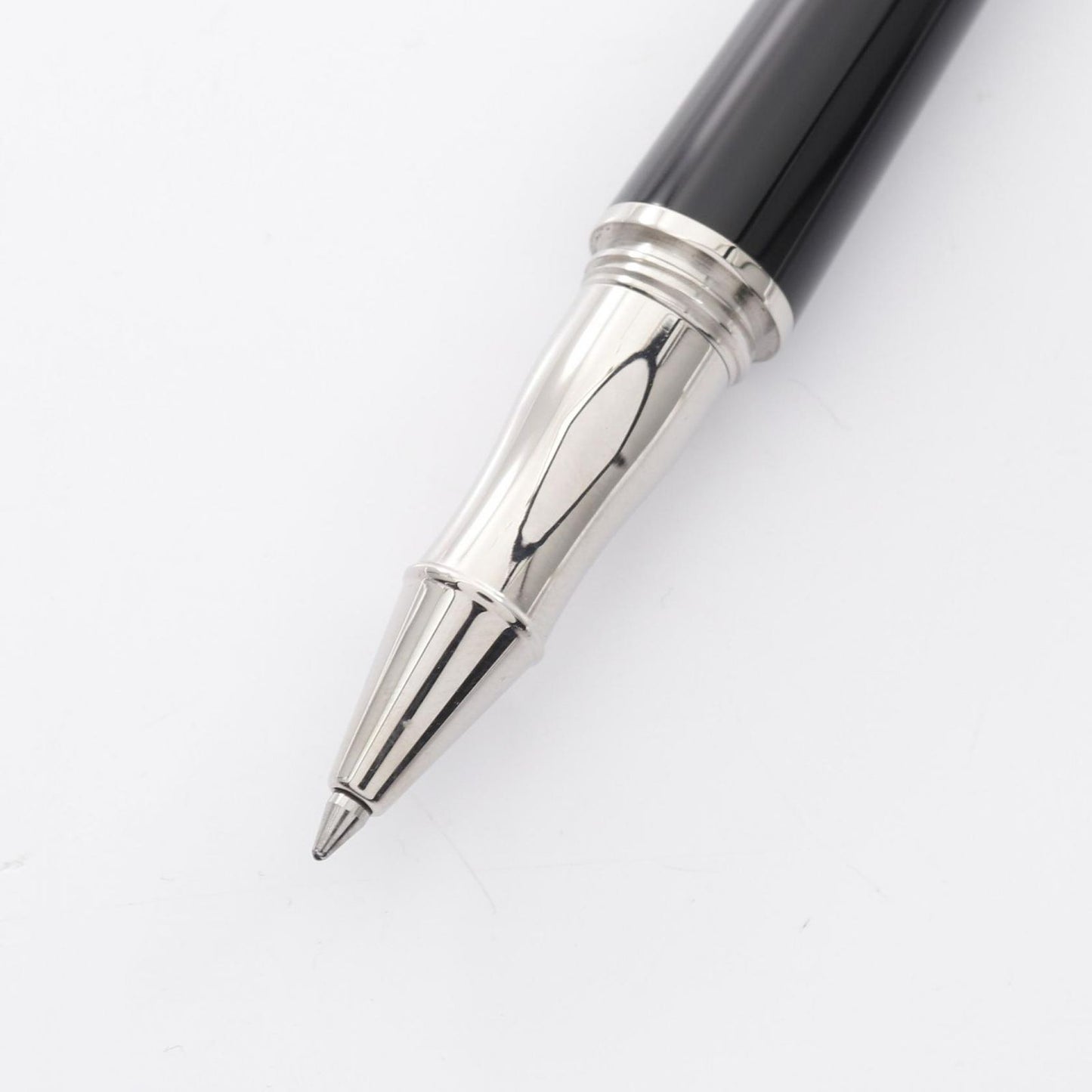 HARRY WINSTON Rollerball Pen 613-P-PP-BK - Exquisite Black & Silver