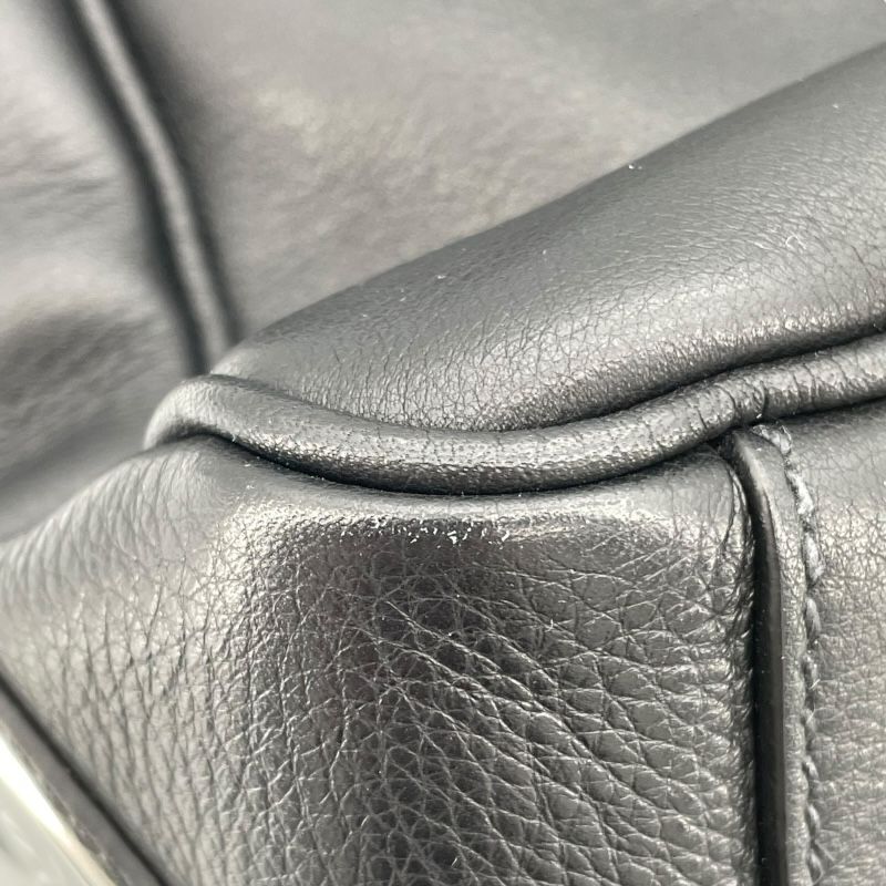 PRADA 2WAY Tote Bag in Black Leather - Timeless Elegance