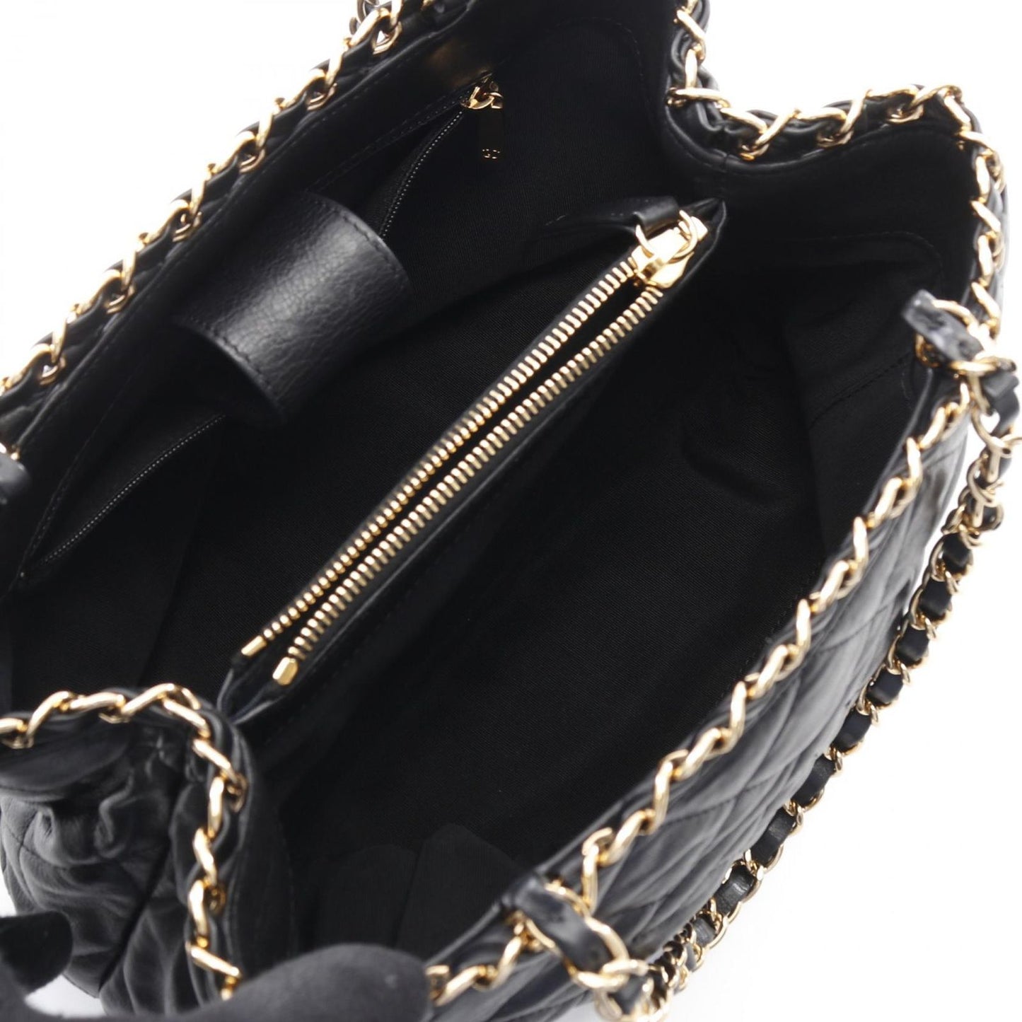 CHANEL Matelassé Tote Bag in Black Lambskin - Timeless Elegance