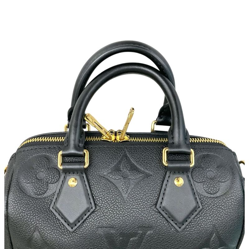 Louis Vuitton Speedy Bandoulière 20 Monogram Black Shoulder Bag