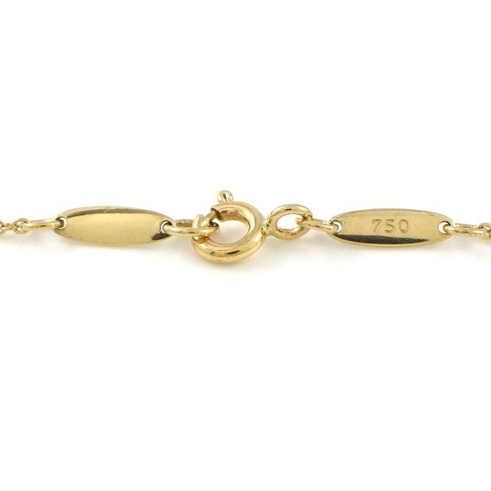 Tiffany & Co. Quadrofoglio Clover Motif Necklace in K18 Yellow Gold