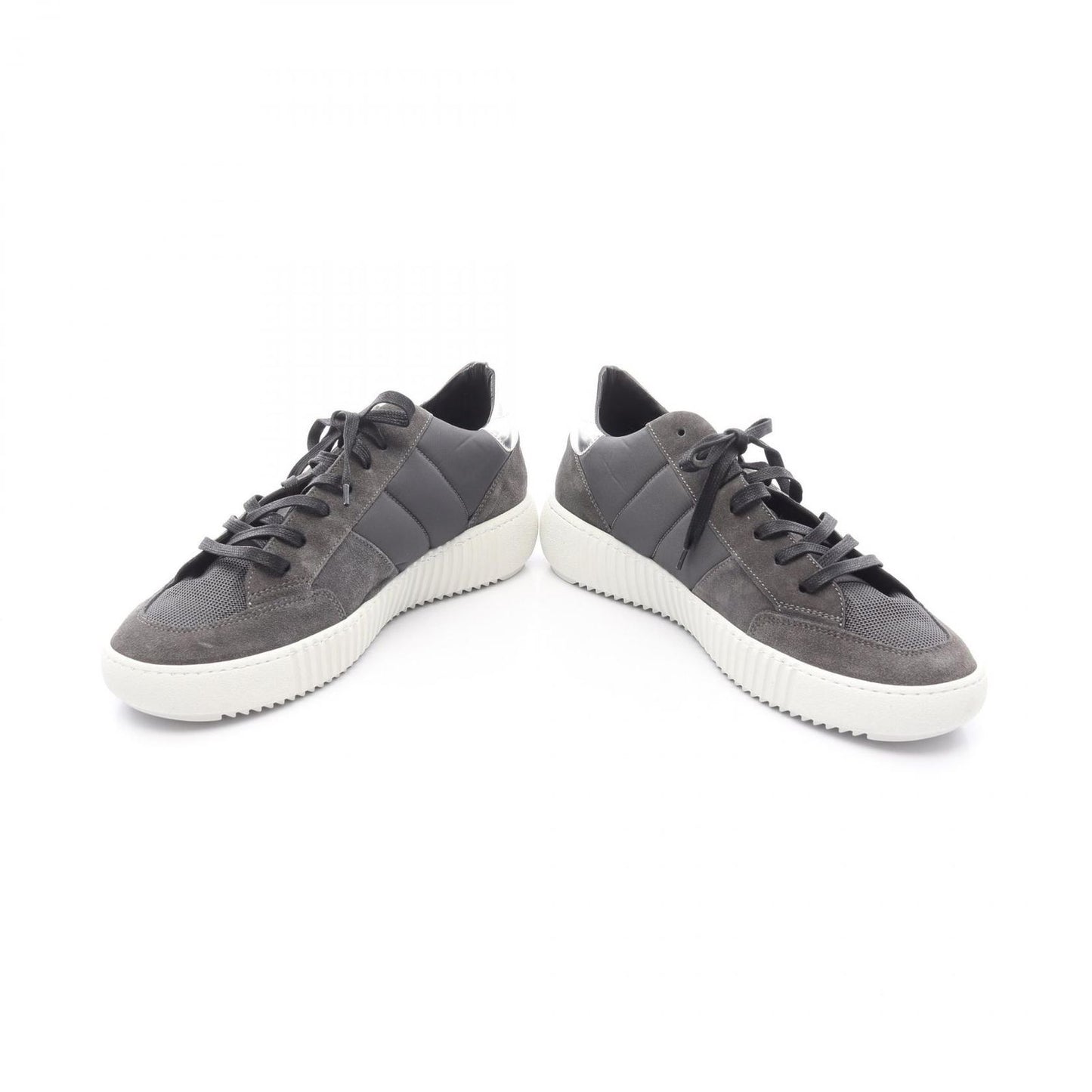 HYDROGEN Grey Suede Low-Cut Sneakers - Timeless Elegance