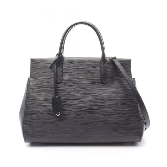 Louis Vuitton Marly MM Epi Noir Handbag - Timeless Elegance