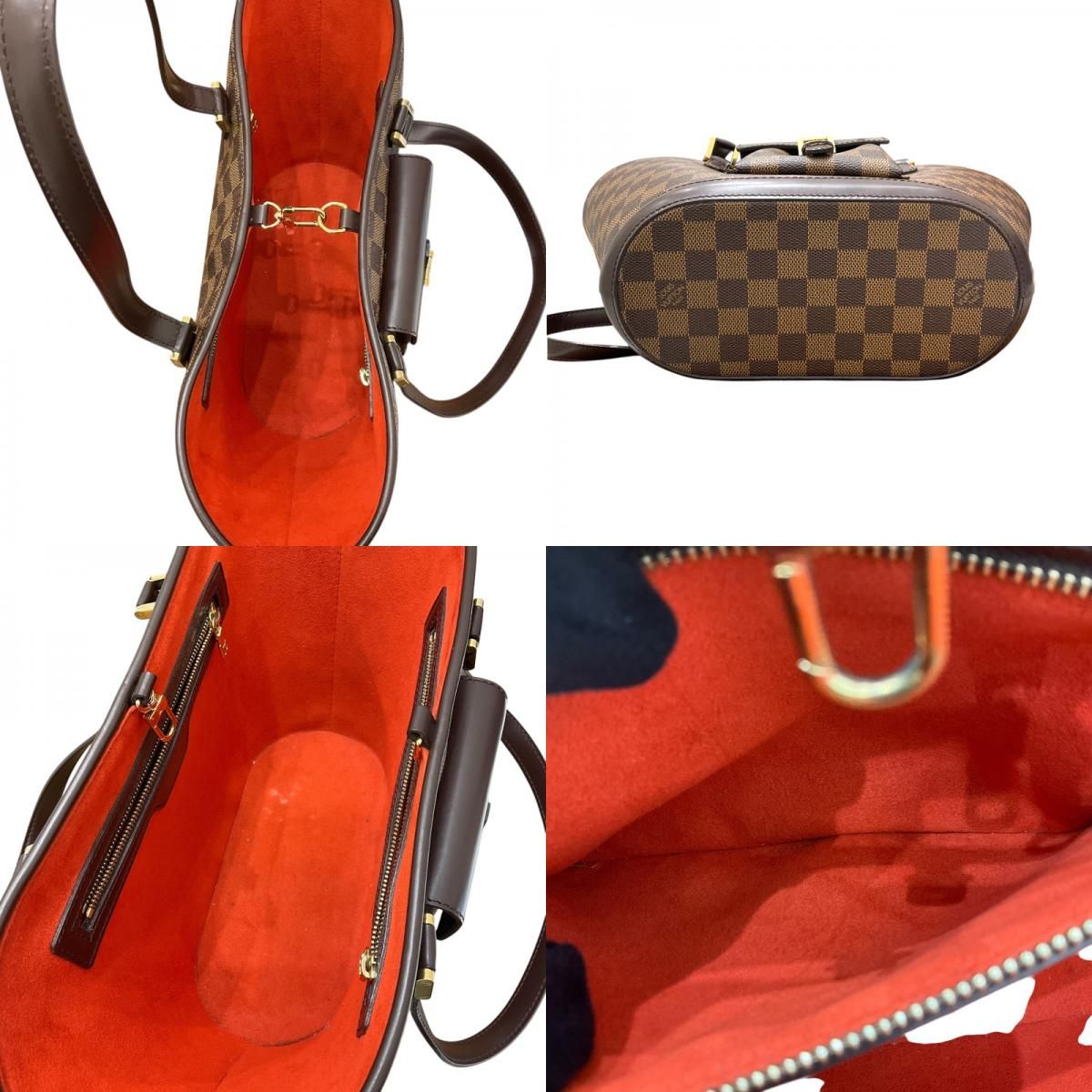 Louis Vuitton Monceau PM Brown Damier Canvas Tote Bag