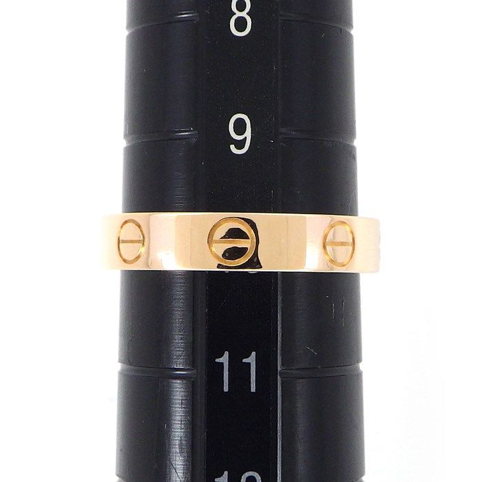 Cartier Love Ring Small Model in K18 Pink Gold - Size 10