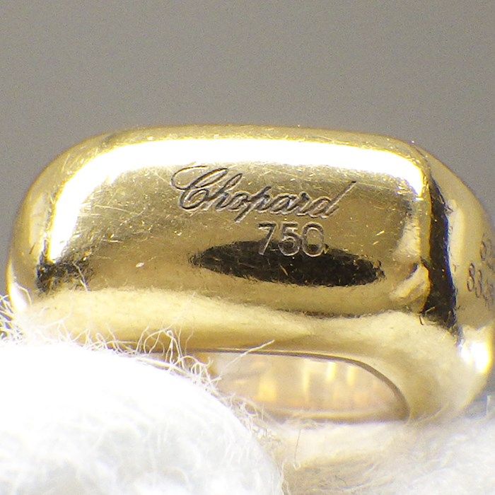 Chopard Happy Diamonds Heart Earrings in 18K Yellow Gold