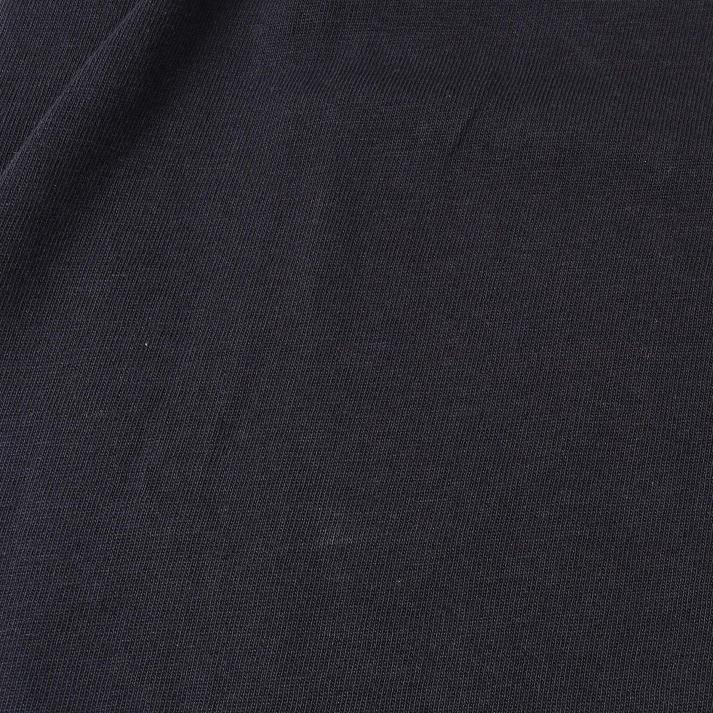 MONCLER Navy Cotton T-Shirt with Rubber Logo - Size S