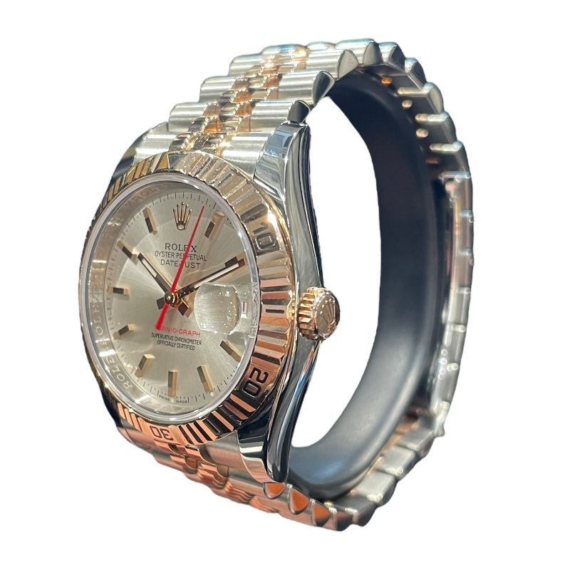 Rolex Turn-O-Graph 116261 K18 Rose Gold & Stainless Steel Watch