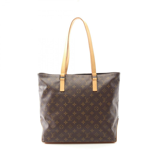 Louis Vuitton Cabas Mezzo Tote Bag - Timeless Elegance in Brown