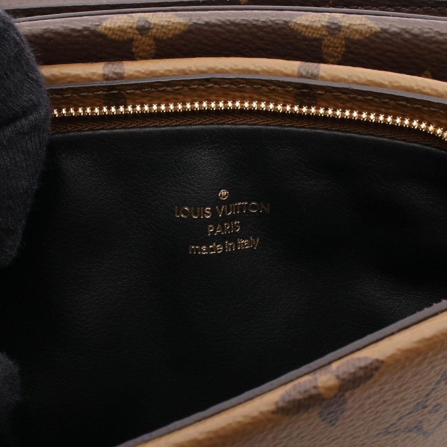 Louis Vuitton Monogram Reverse LV 3 Shoulder Bag - Timeless Elegance