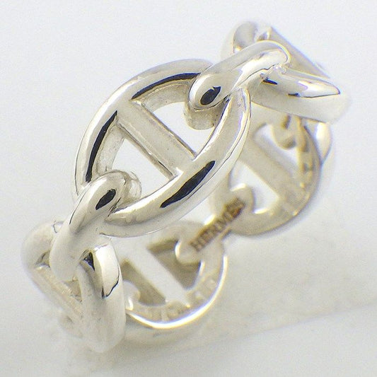 HERMES Chaine d'Ancre PM Ring in Silver 925 - Size 9