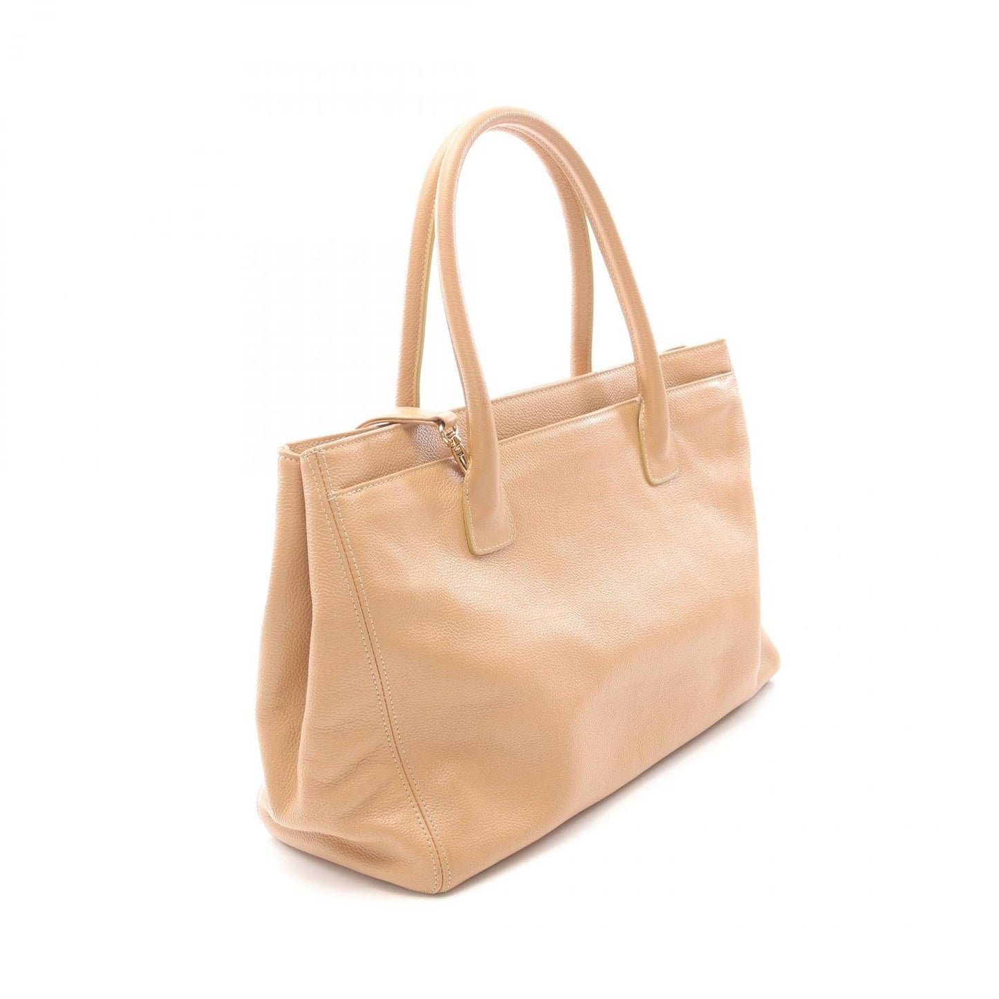 CHANEL Executive Tote Bag in Beige Leather - Timeless Elegance