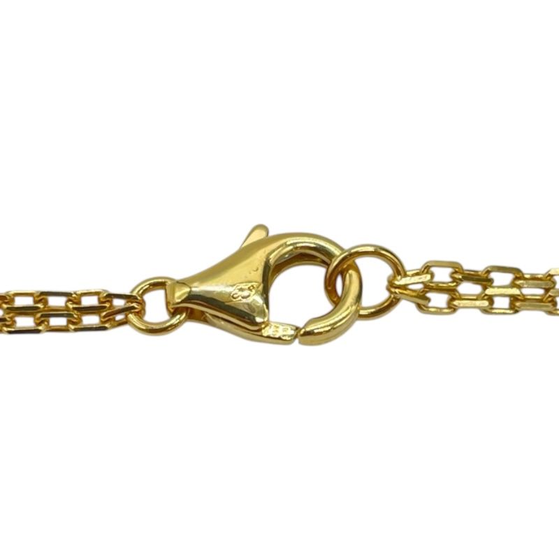 Cartier Love Circle Necklace with Diamonds in 750YG Gold