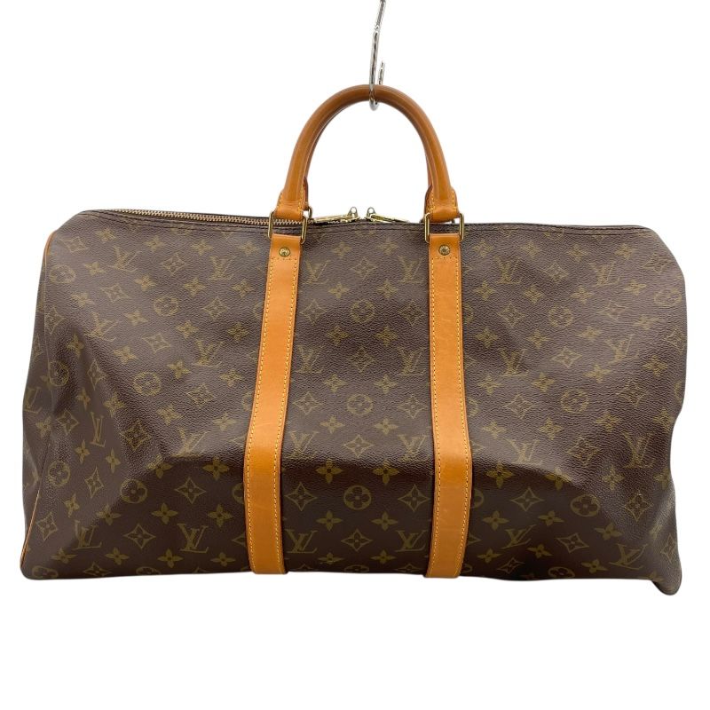 Louis Vuitton Keepall 50 Monogram Canvas Boston Bag - Timeless Elegance